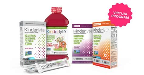 Free Kinderlyte Electrolyte Solution And Powder Immunity Supplement