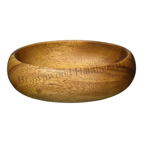 Polished Wooden Serving Bowls at Best Price in Saharanpur | Brown Wood Handicrafts