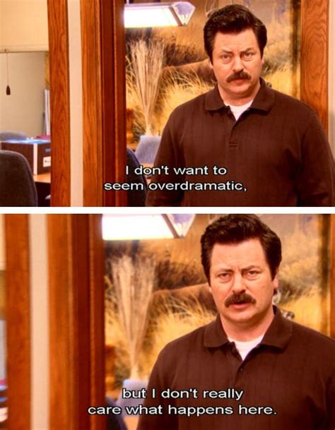 19 Ron Swanson Moments That Will Make You Say Me Parks And Rec