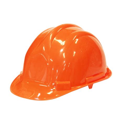 Casco De Seguridad Con Ratch Naranja Cascos