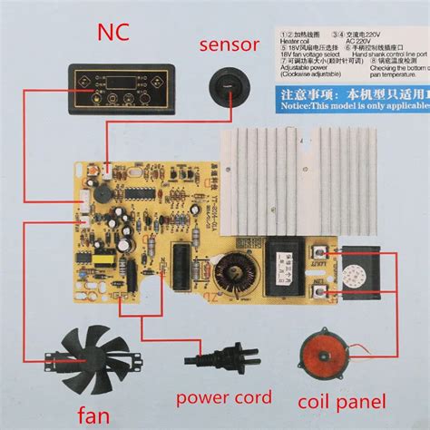 Induction Cooker Display Board Circuit Pcb For W V Price In Bd