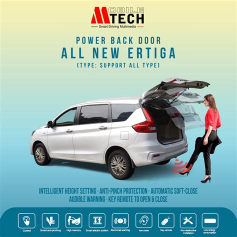 Jual Mobiletech Power Back Door New Ertiga XL7 Pintu Otomatis Kick