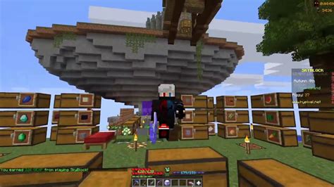 Let´s Play Minecraft Hypixel Skyblock 102 Minions Und Explosionen