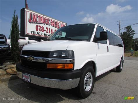 2012 Summit White Chevrolet Express LT 3500 Passenger Van 85777699