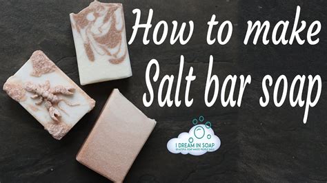 How To Make Cold Process Soap Salt Bars With Recipe You Can Make