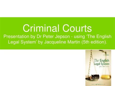 Ppt Criminal Courts Powerpoint Presentation Free Download Id737344