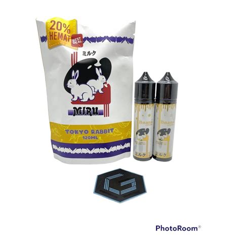 Jual Miru Tokyo Rabbit Banana Creme Ml Pcs By Jozojo Liquid Vape