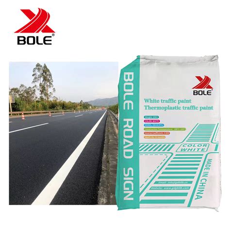 Hot Melt Asphalt Highway Construction Reflective Thermoplastic Road