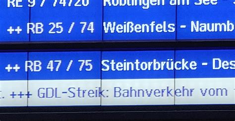 Tarifverhandlungen gescheitert GDL kündigt erneuten Bahnstreik an Du