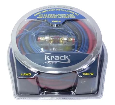 Kit De Instalacion Krack Audio Calibre 4 Kak 4