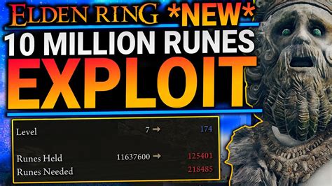 Elden Ring 10 MILLION RUNES In An Hour NEW BEST Rune Farm Exploit