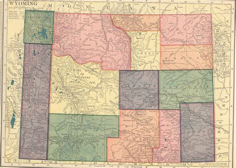 The USGenWeb Archives Digital Map Library - Hammonds 1910 Atlas