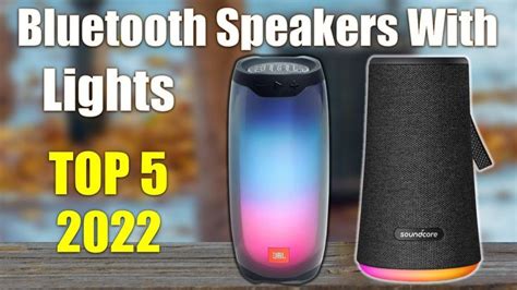 Top 5 Best Bluetooth Speakers With Lights In 2022 Reviews