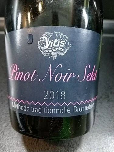 Vitis CZ Pinot Noir Sekt Brut Nature Vivino US