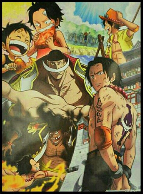 🍁One Piece: Marineford Arc poster🍁 | Rufy, Arte delle anime, Immagini