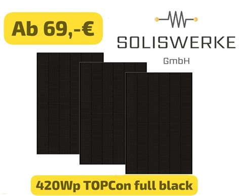 Pv Modul Suntech Wp Full Black Glas Folie Monofacial