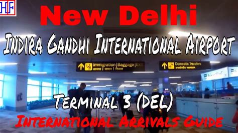 New Delhi Airport Terminal Map