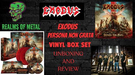 Exodus Persona Non Grata Vinyl Box Set Unboxing And Review YouTube