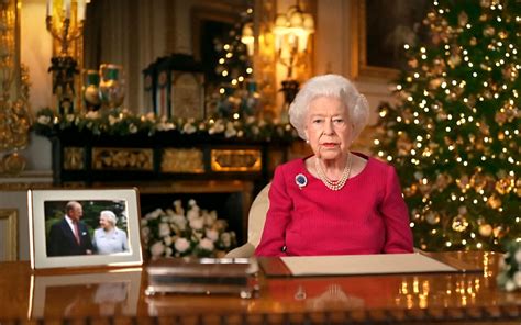 Photo Le discours de Noël 2021 de la reine Elisabeth II d Angleterre