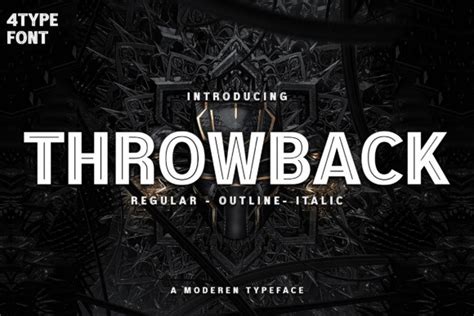 Throwback Font Free Font