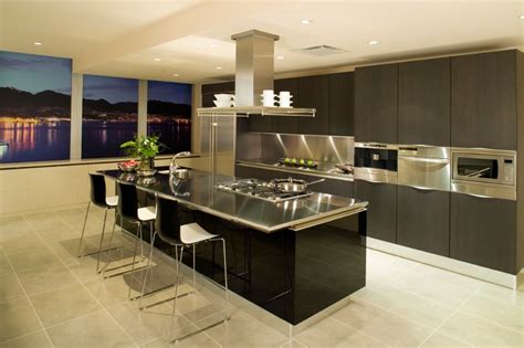 I Want Decoración De Cocina Moderna Cocinas Modernas Grandes