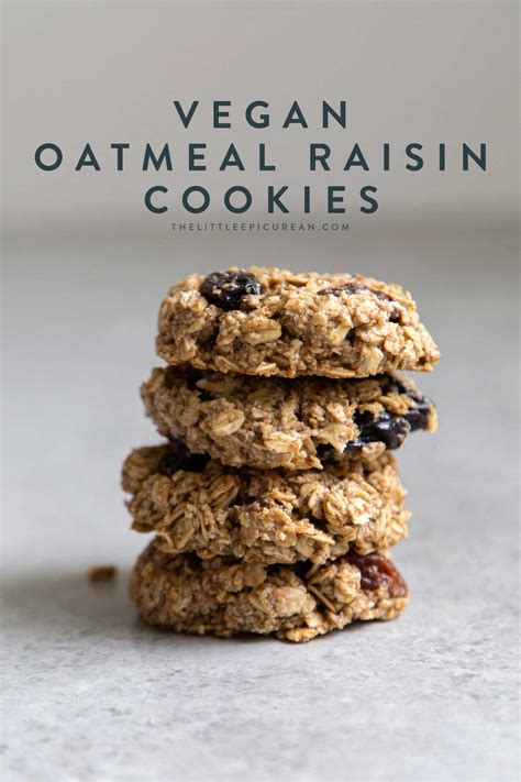 Vegan Oatmeal Raisin Cookies Artofit