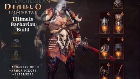 Barbarian Diablo Gear