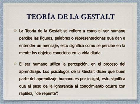 Teoría De Gestalt