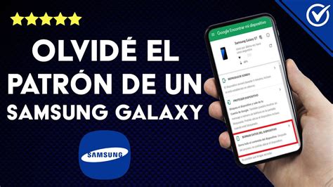 ¿cómo Quitar El Patrón De Un Samsung Galaxy Si Lo Olvidaste Youtube