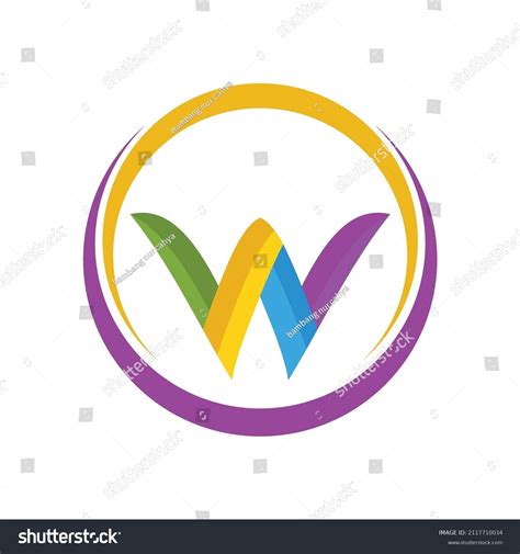 Logo Vector Letter W Stock Vector (Royalty Free) 2117710034 | Shutterstock