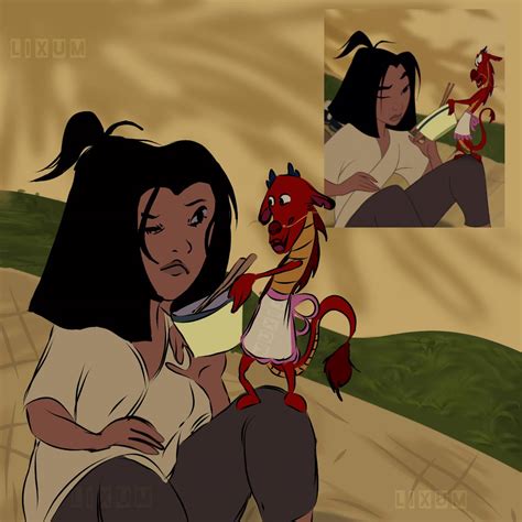 Fanart in my style scenes from Mulan 1998. by L1XUM on DeviantArt