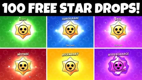 How To Get 100 Free Starr Drops In Brawl Stars Youtube