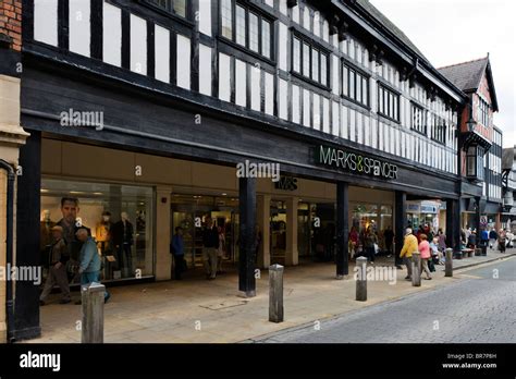 Marks And Spencer Store In Chester Town Centre Cheshire England Uk