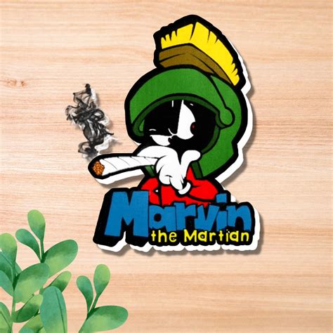 Marvin the Martian Stoner SVG - Etsy