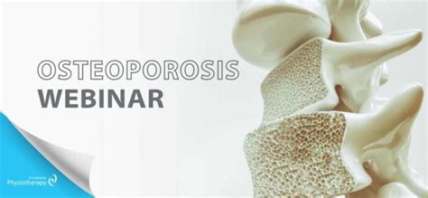 St Leonards Physiotherapy Watch Our Osteoporosis Webinar Recording