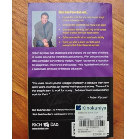 Buku Import Rich Dad Poor Dad Bahasa Inggris Robert T Kiyosaki