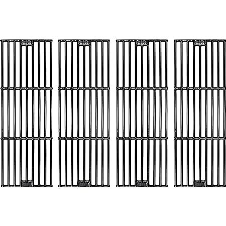 Amazon Hongso Pce Porcelain Coated Cast Iron Grill Grid Grates