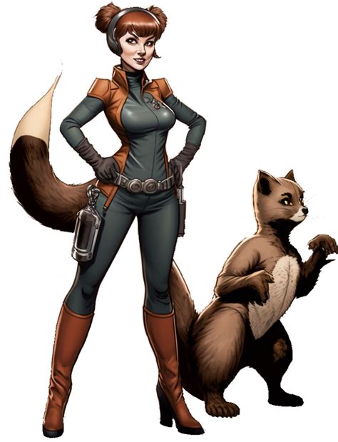 Doreen Allene Green Squirrel Girl Solo Png By Xxmcufan2020xx On Deviantart