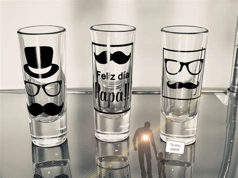 Tequileros Día del padre Print Beer glasses Glassware