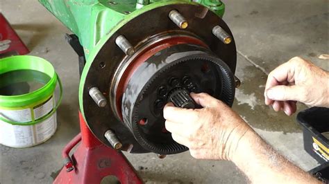 How To Replace Leaking Front Hub Seals In Your John Deere 4wd Tractor Part 3 Assembly Continued