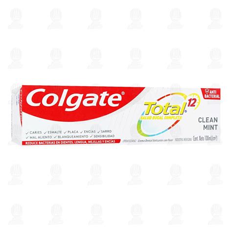 Pasta Dental Colgate Total 12 Clean Mint 100 Ml