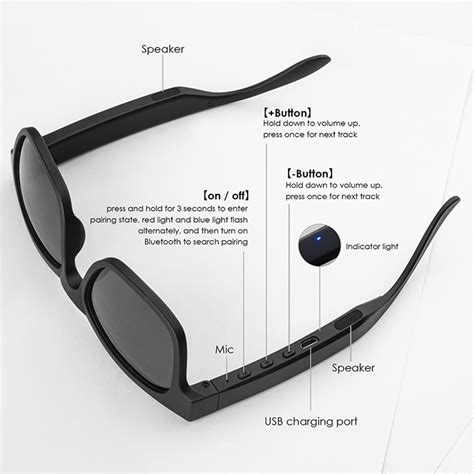 Buy Wholesale China Factory Price As12pro Golden Color Wireless Bluetooth Smart Glasses With