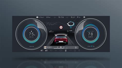 Hmi Digital Dashboard Behance