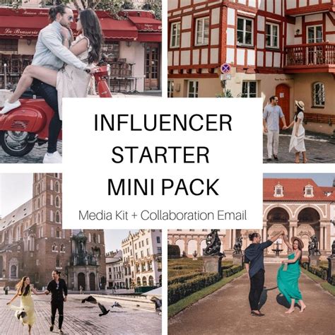 Influencer Pitch Template