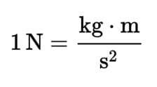 Quanto Vale 1 Newton - Definizione di newton