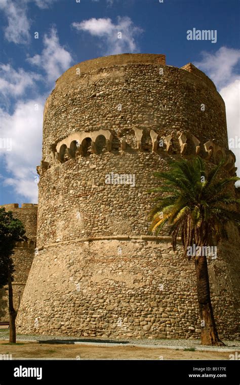 Italy Reggio Calabria Aragonese Castle Stock Photo Alamy