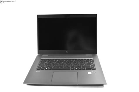 Hp Zbook Studio G I P K Workstation Review Notebookcheck