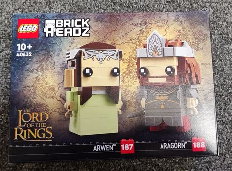 Lego Brickheadz Aragorn And Arwen 40632 For Sale Online Ebay