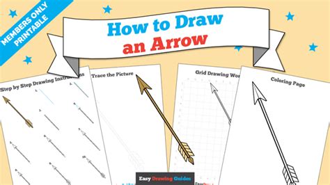 How To Draw An Arrow Really Easy Drawing Tutorial