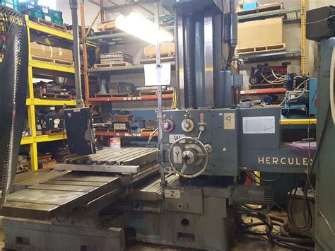 4 1 Sacem Herkules MNU 106 CNC Horizontal Boring Mill G 2000 Inc